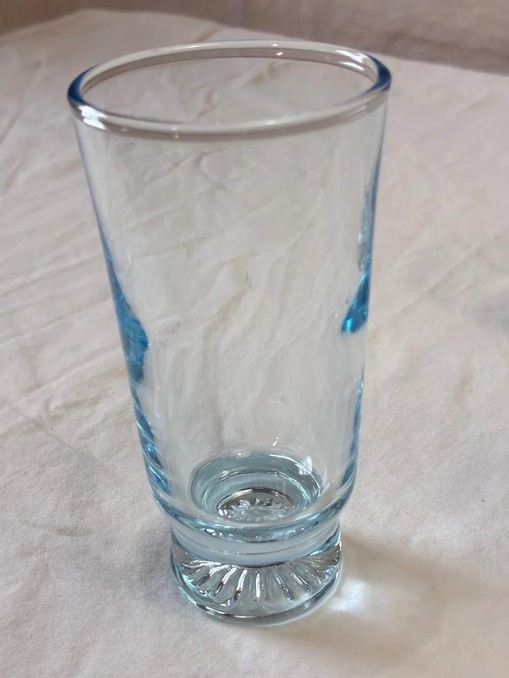 Vintage Star sapphire cordial glasses